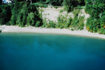Aerial view of South Beach bluffs